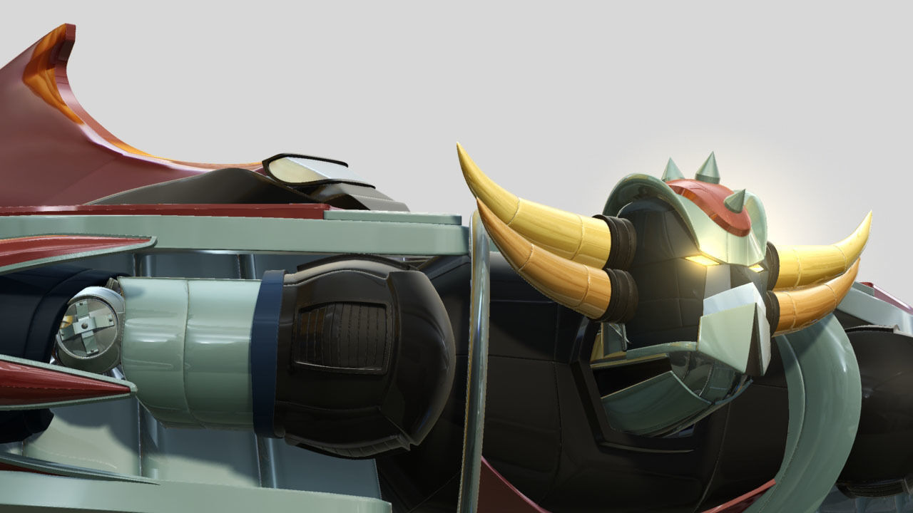 Grendizer 3D model sci-fi gun 3D model_28