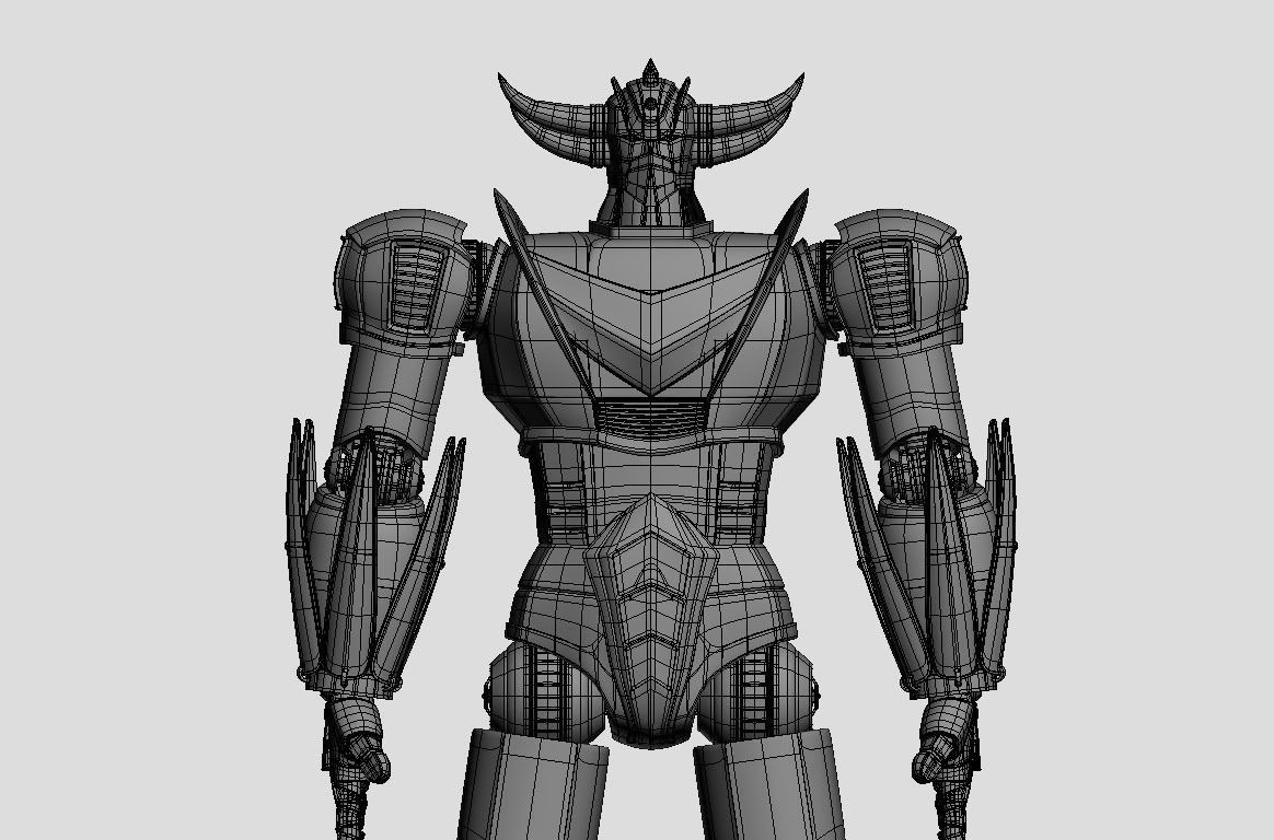 Grendizer 3D model sci-fi gun 3D model_29