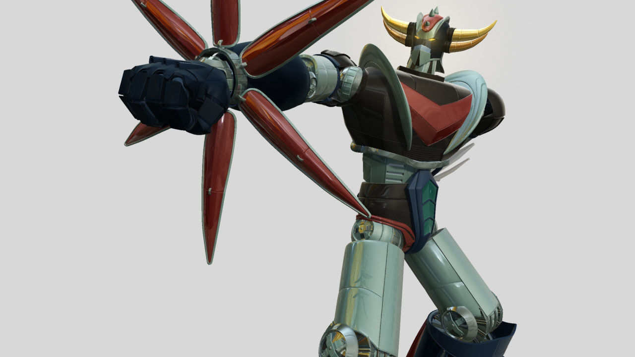 Grendizer 3D model sci-fi gun 3D model_11