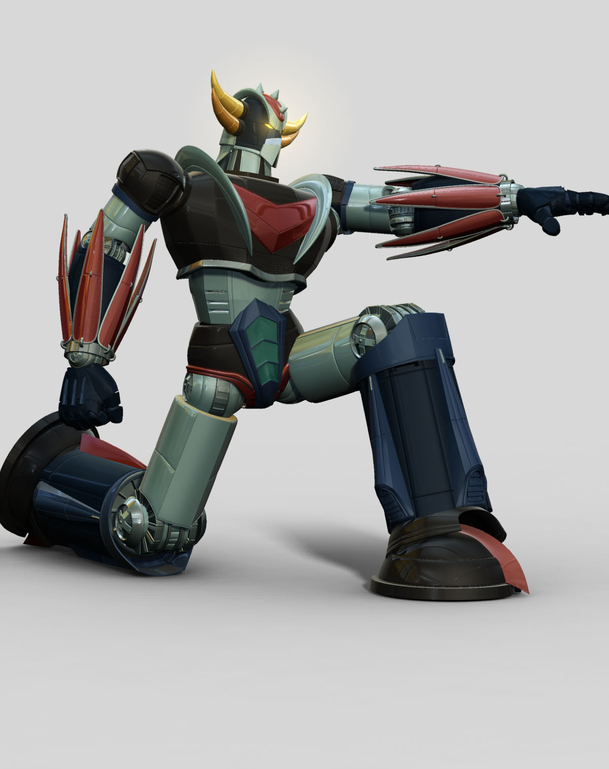 Grendizer 3D model sci-fi gun 3D model_27