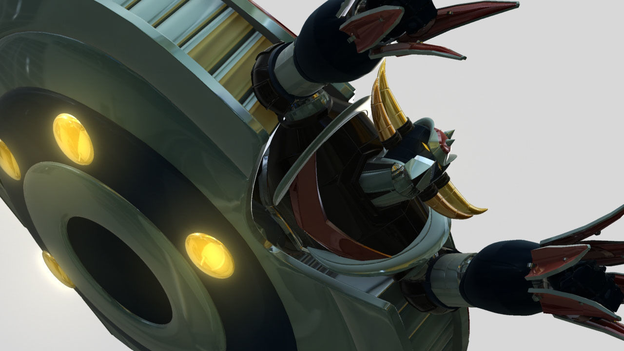 Grendizer 3D model sci-fi gun 3D model_12