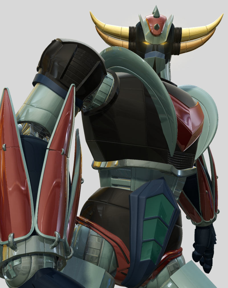 Grendizer 3D model sci-fi gun 3D model_14