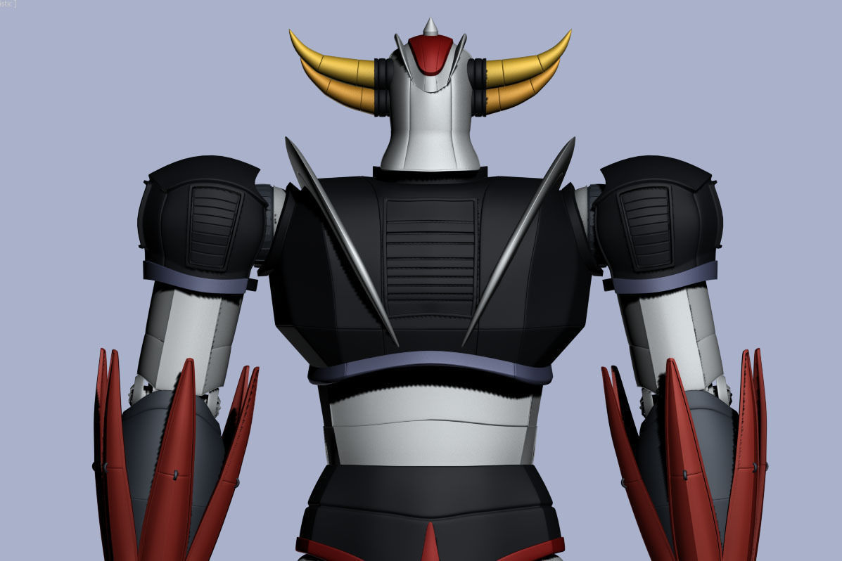 Grendizer 3D model sci-fi gun 3D model_7