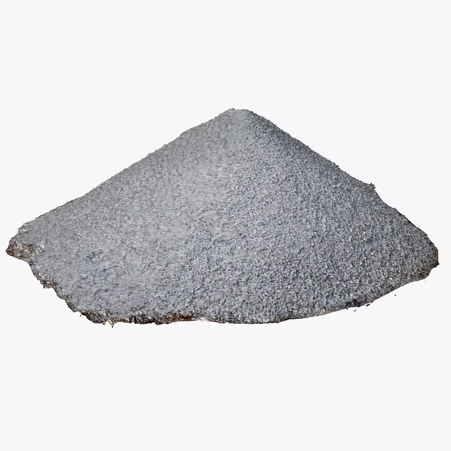 Gravel Hill Low-poly 3D model_0