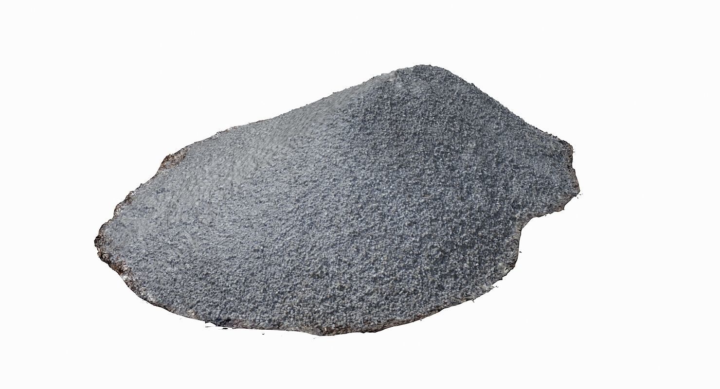 Gravel Hill Low-poly 3D model_2