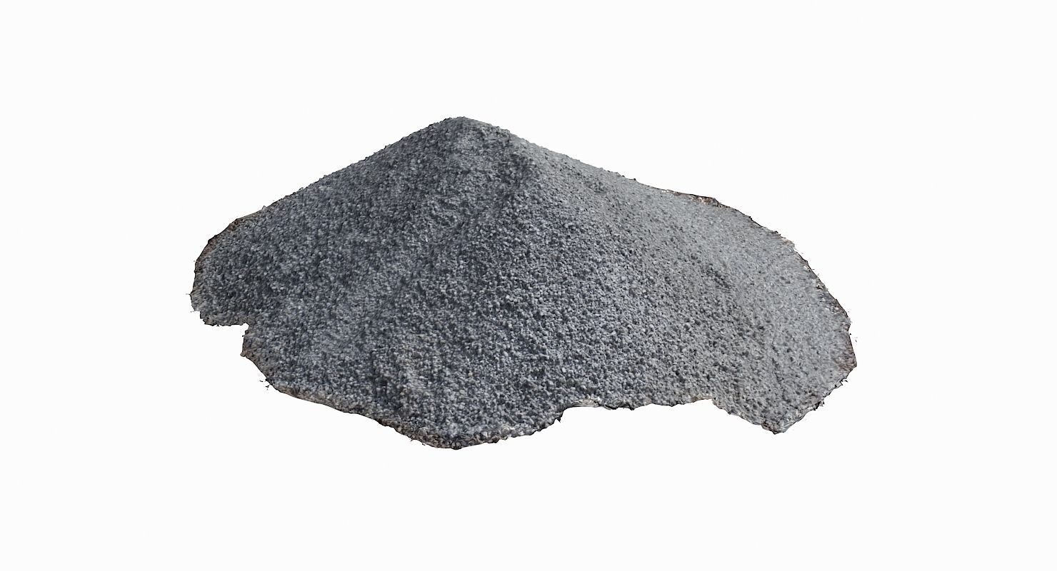 Gravel Hill Low-poly 3D model_3