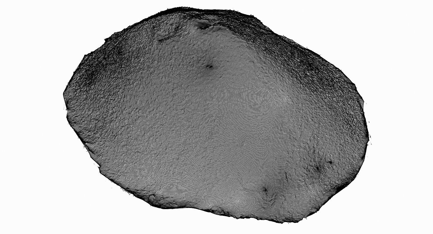 Gravel Hill Low-poly 3D model_8