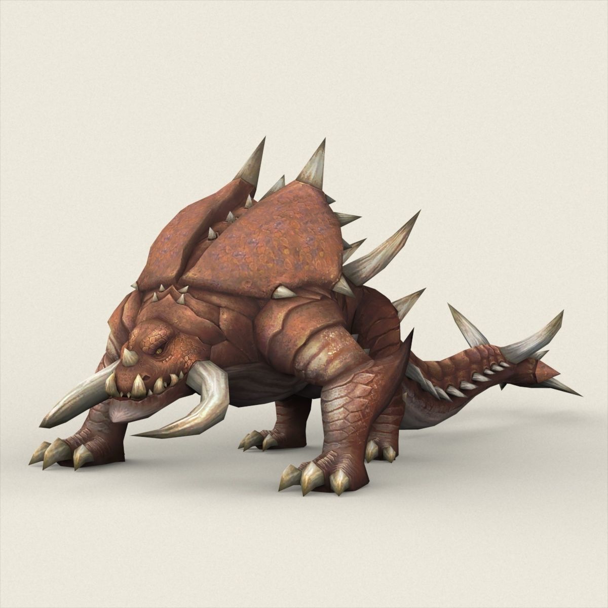 3D asset Fantasy Monster Dinosaur CGTrader