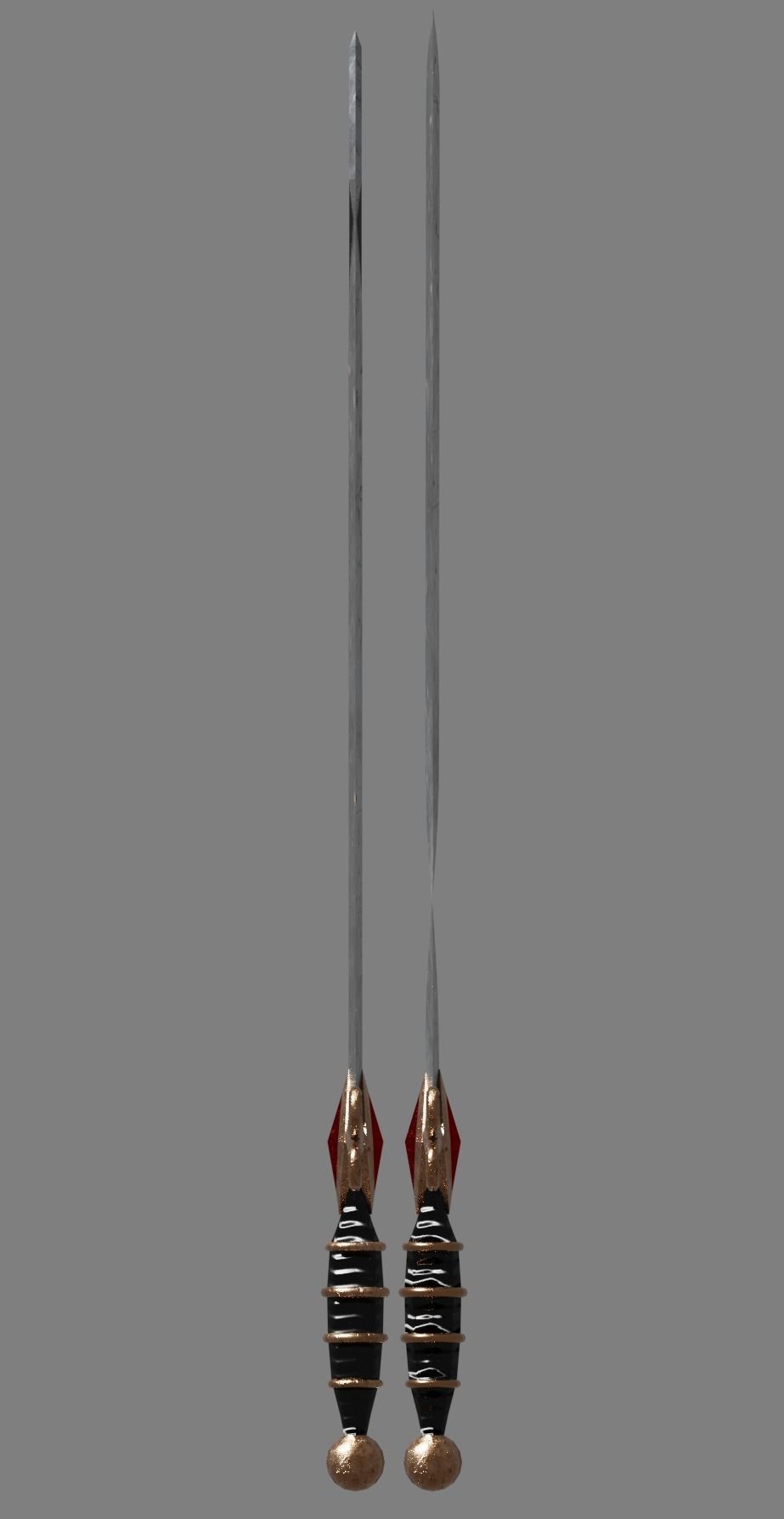 diamond sword 3D model_4