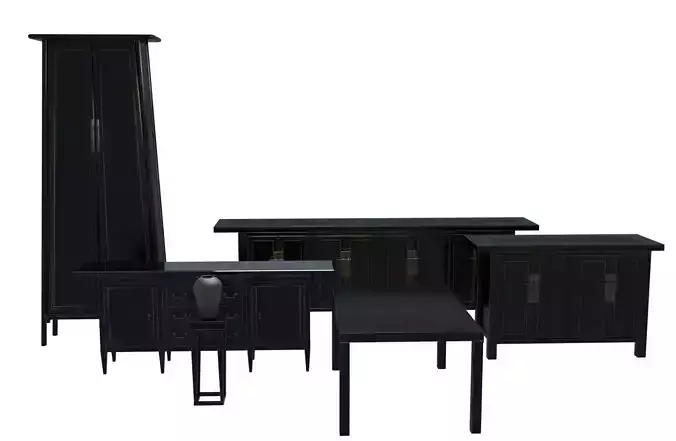 Furniture set 1 vase stand