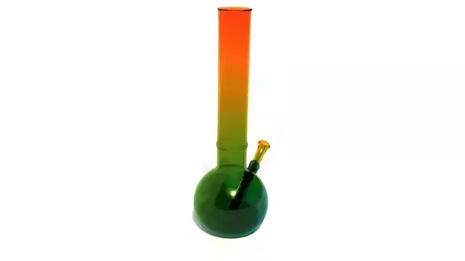 Bong colorful glass