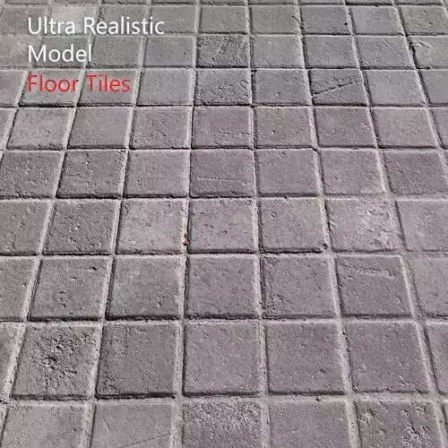 Ultra realistic Tiles Floor Scan 3D model