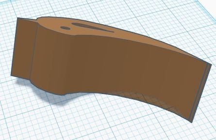 bird door stop 3D print model_1