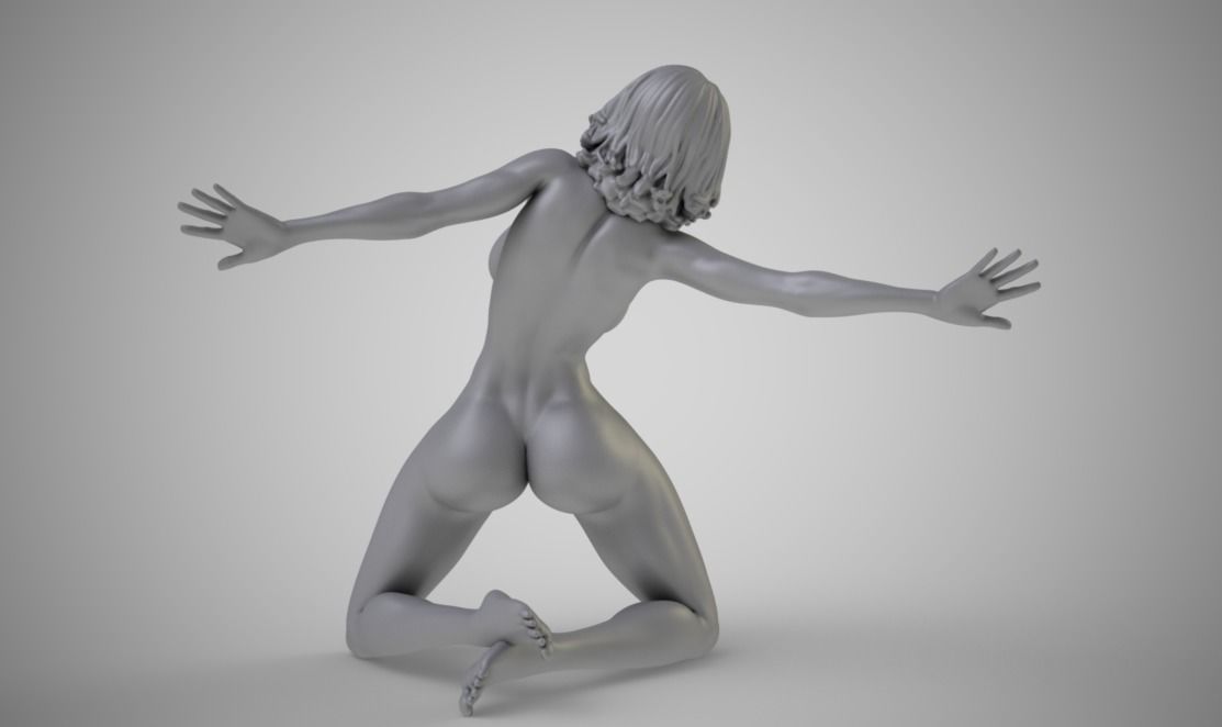 Against the Wall 3D print model_2