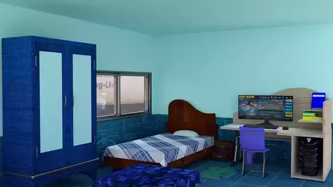 Blue room