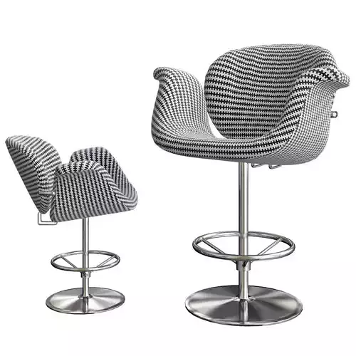 Artifort little tulip 3d model 