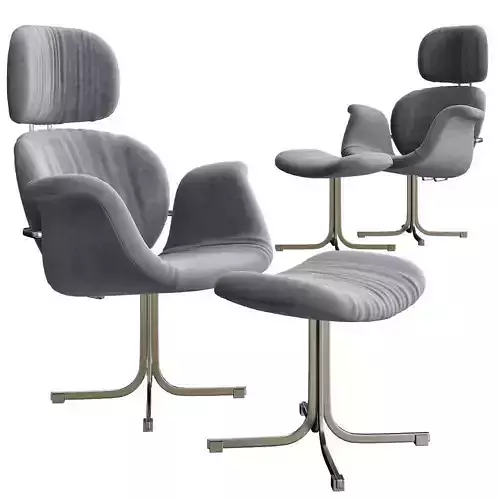 Home Office Desk Chairs 3d model