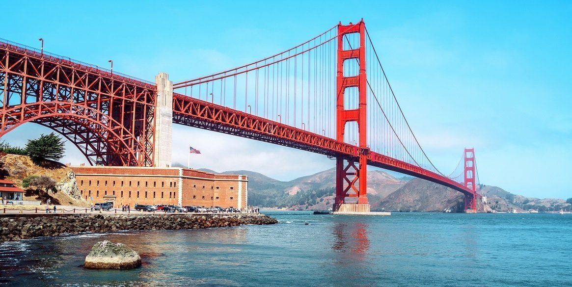 Golden Gate Bridge Low-poly 3D model_15