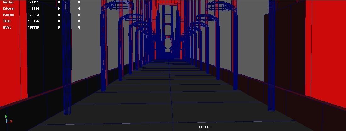 Golden Gate Bridge Low-poly 3D model_11