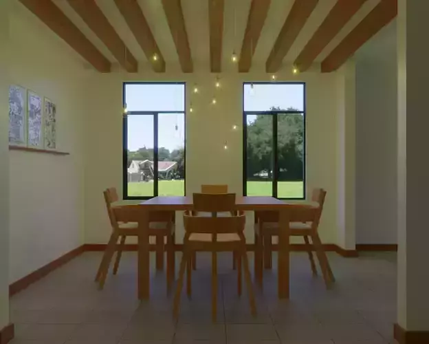 4 Sitter Dining Set 1