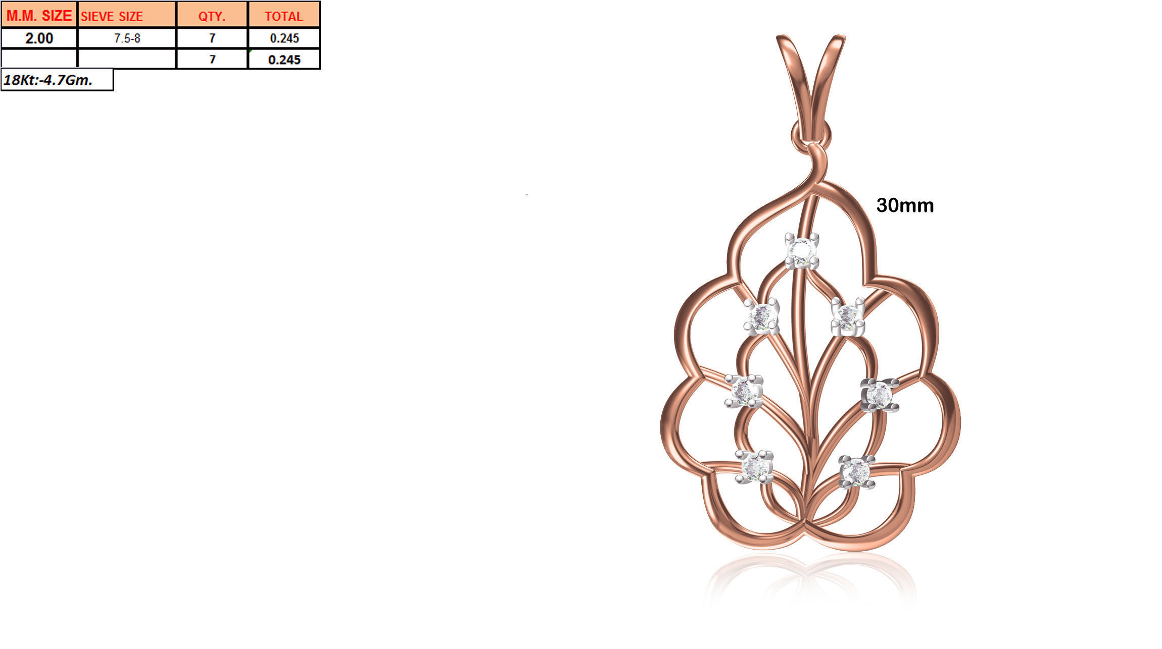 150 Pendant Jewelcad File print model bulk collection 3D print model_138