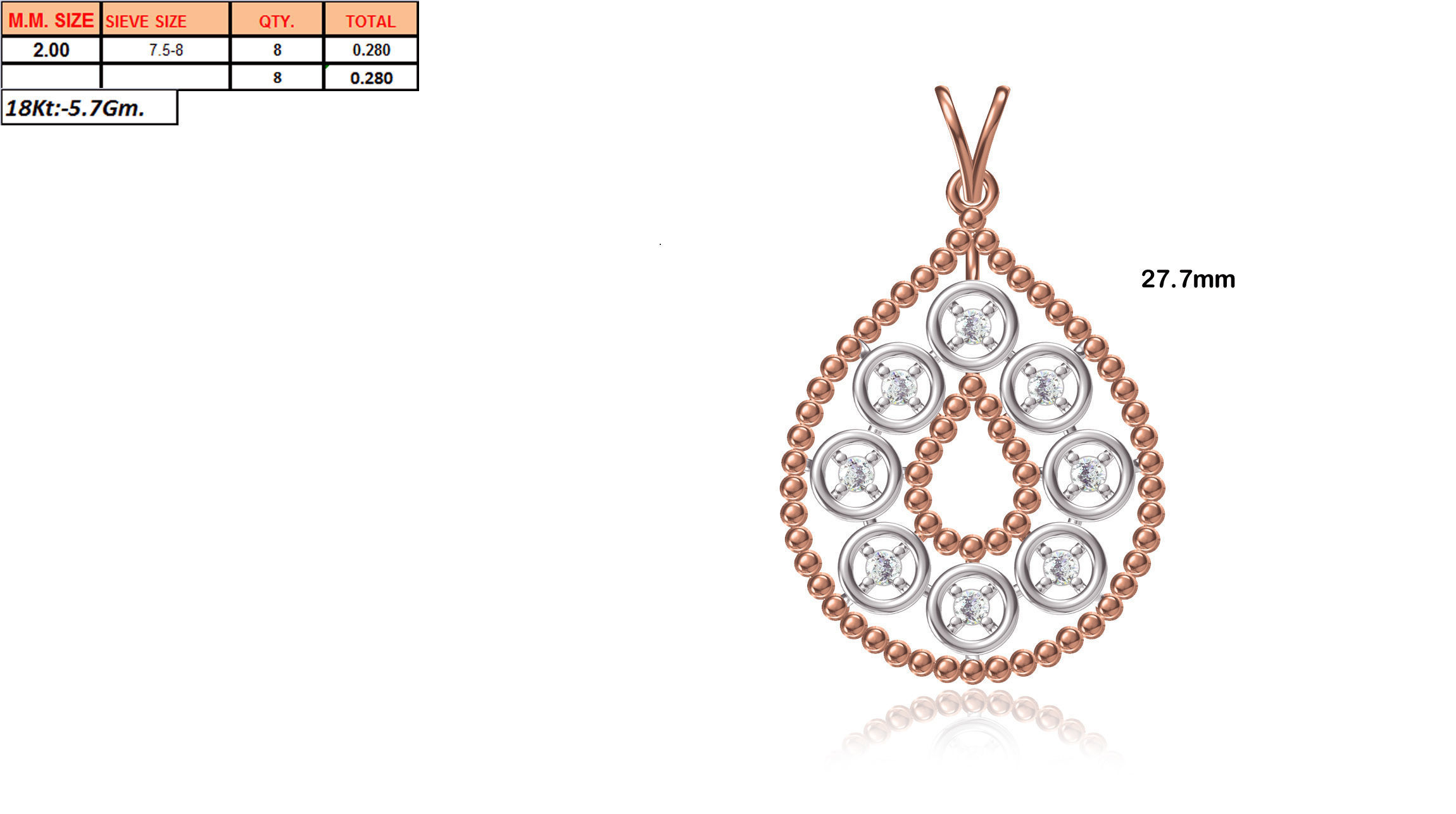 150 Pendant Jewelcad File print model bulk collection 3D print model_121