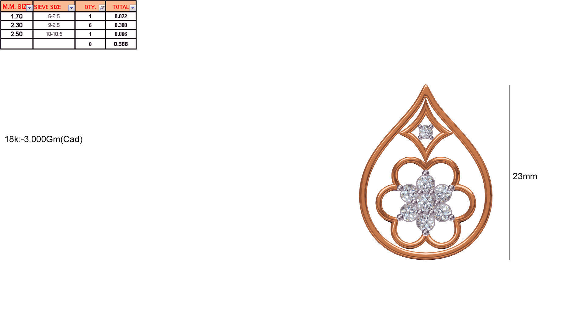 150 Pendant Jewelcad File print model bulk collection 3D print model_137