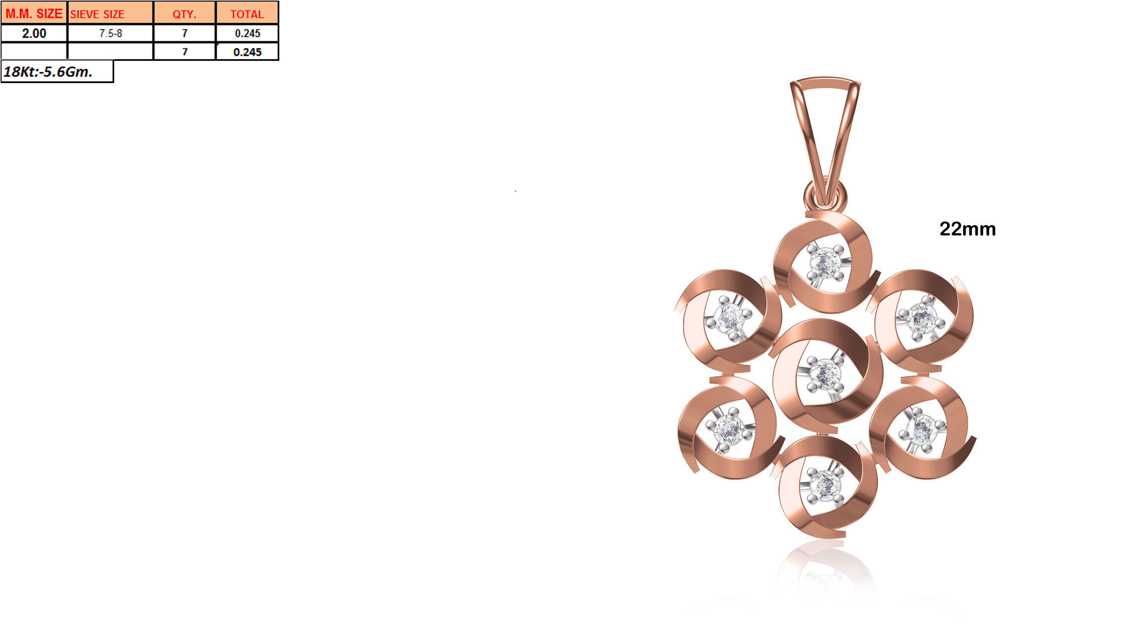 150 Pendant Jewelcad File print model bulk collection 3D print model_130