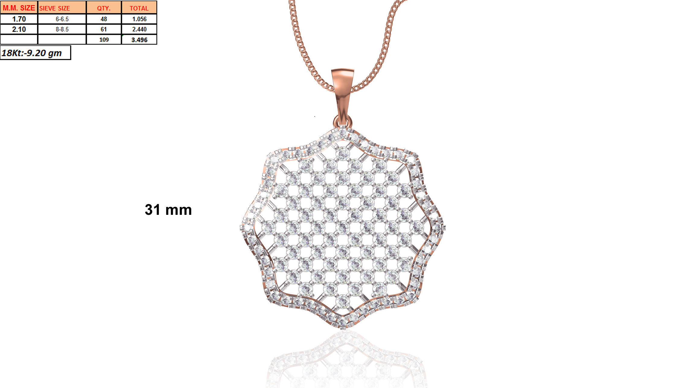 150 Pendant Jewelcad File print model bulk collection 3D print model_141