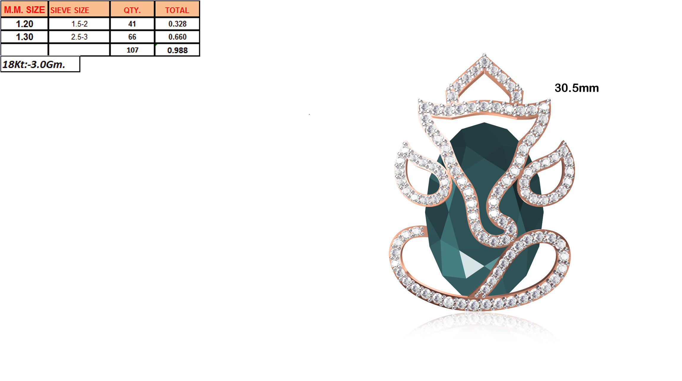 150 Pendant Jewelcad File print model bulk collection 3D print model_116