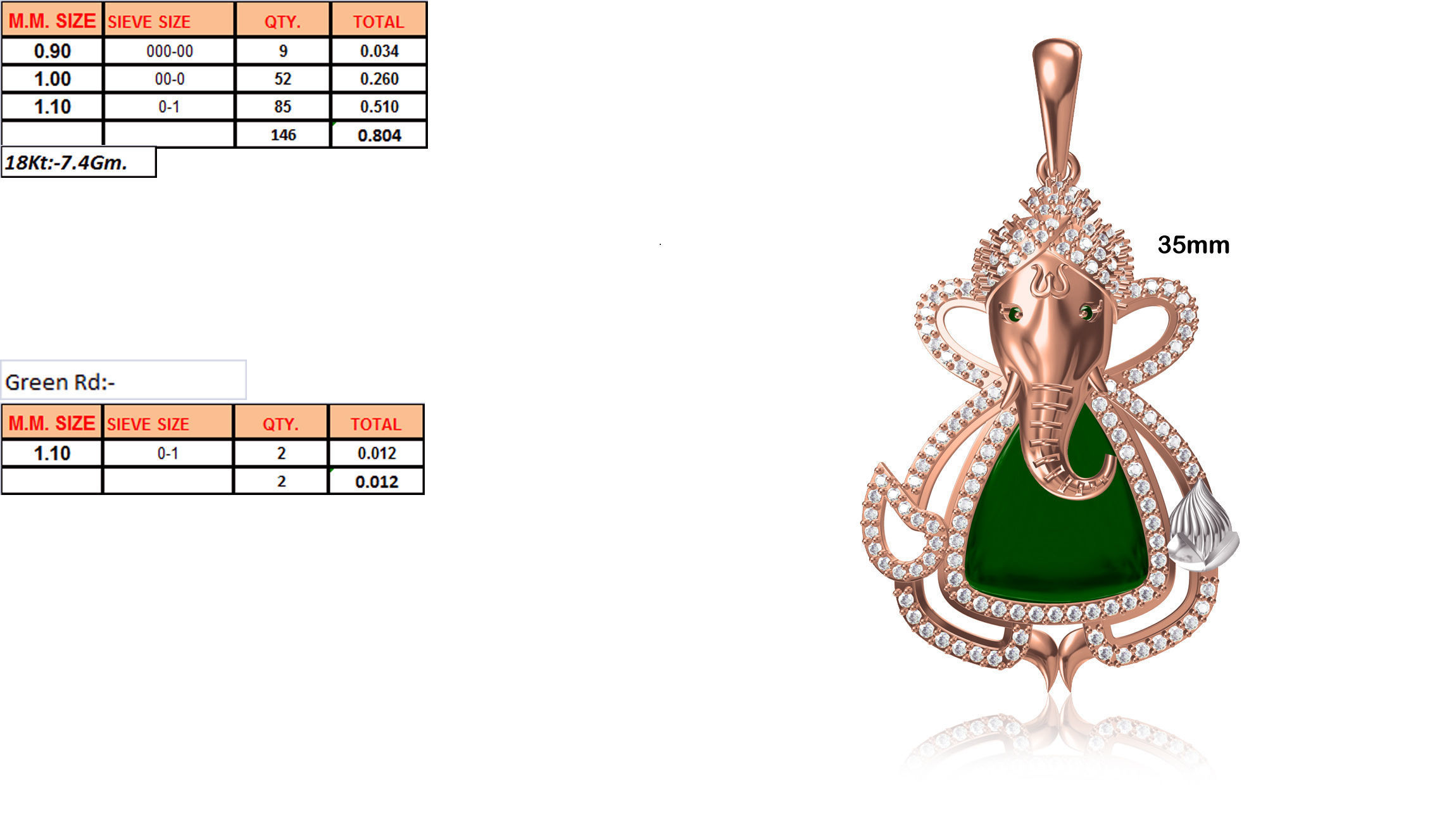 150 Pendant Jewelcad File print model bulk collection 3D print model_111