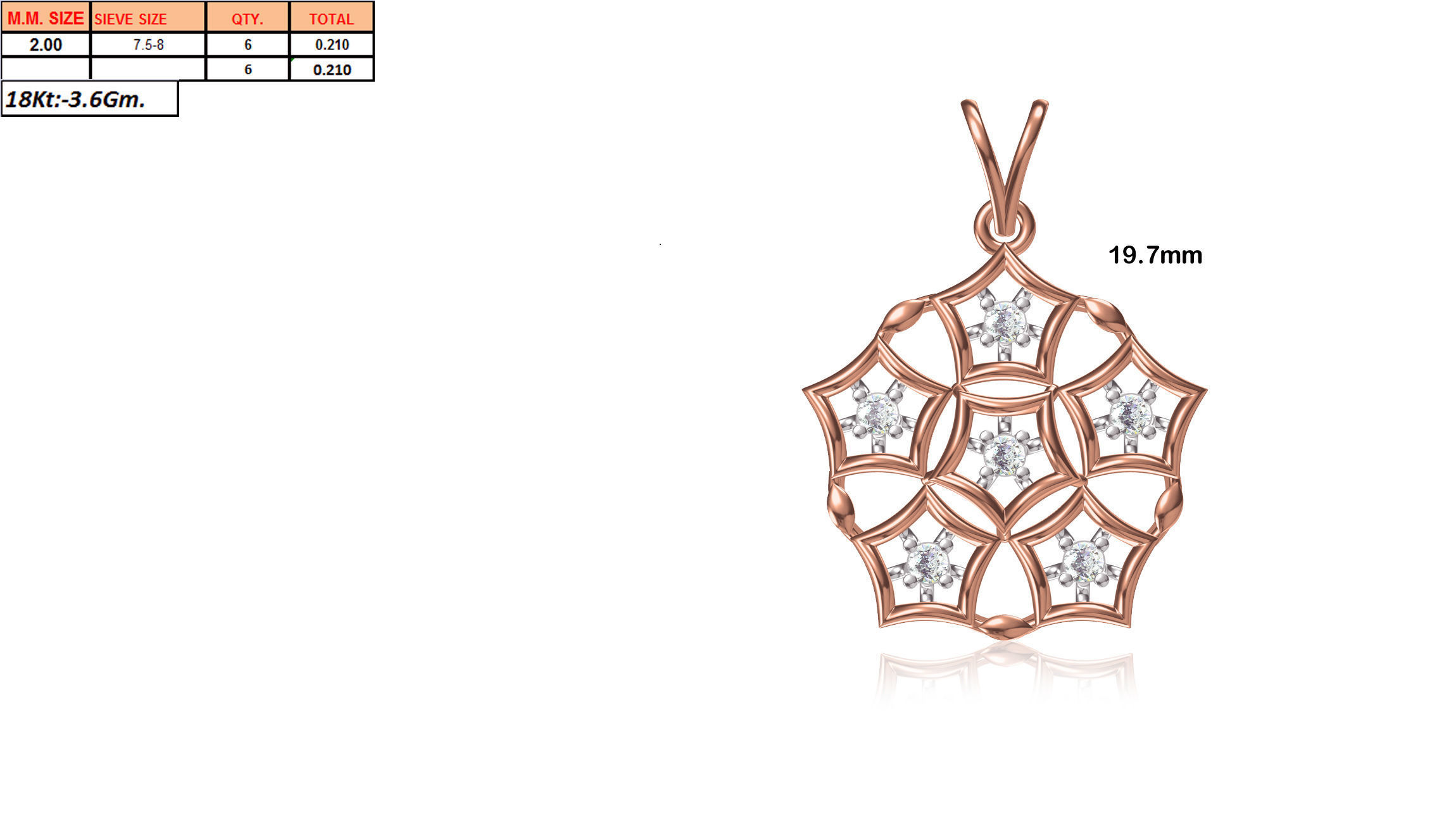 150 Pendant Jewelcad File print model bulk collection 3D print model_142