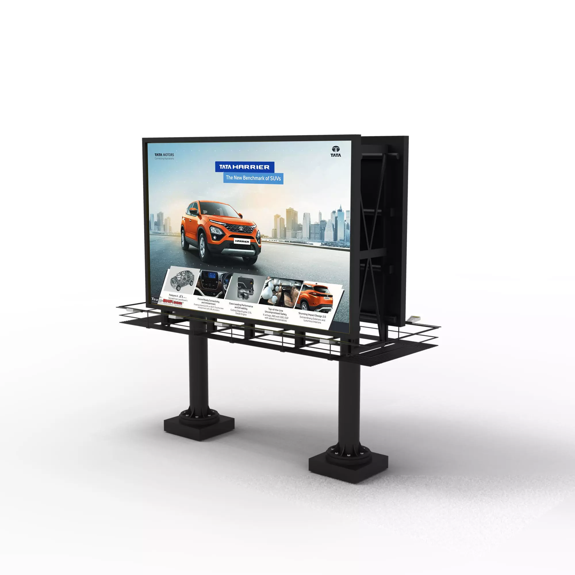Billboard 3D model