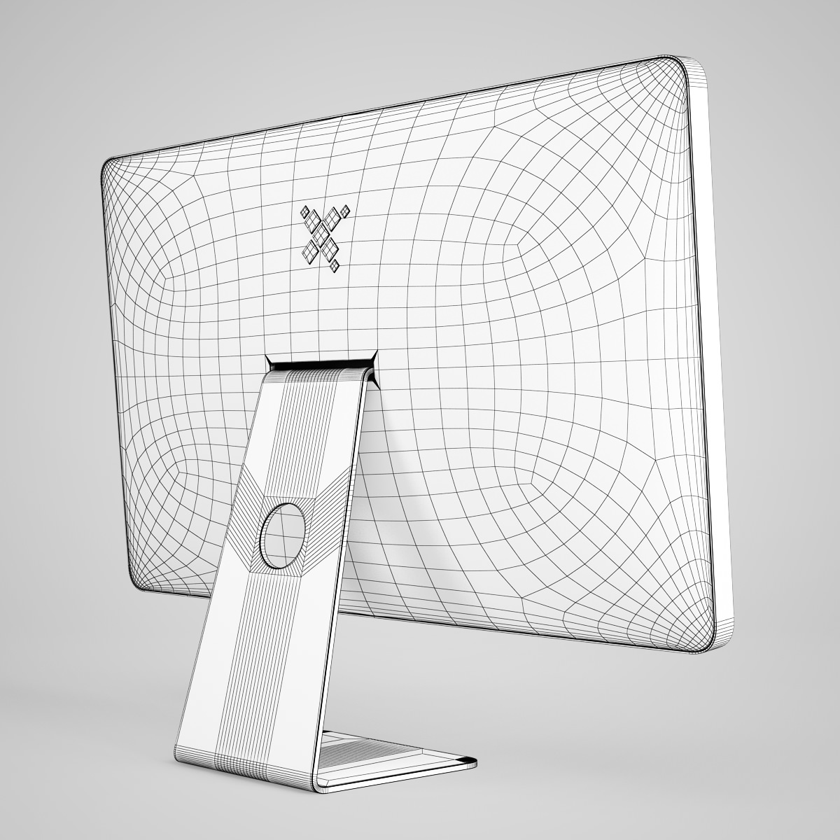 CGAxis LCD Monitor 04 3D model_5
