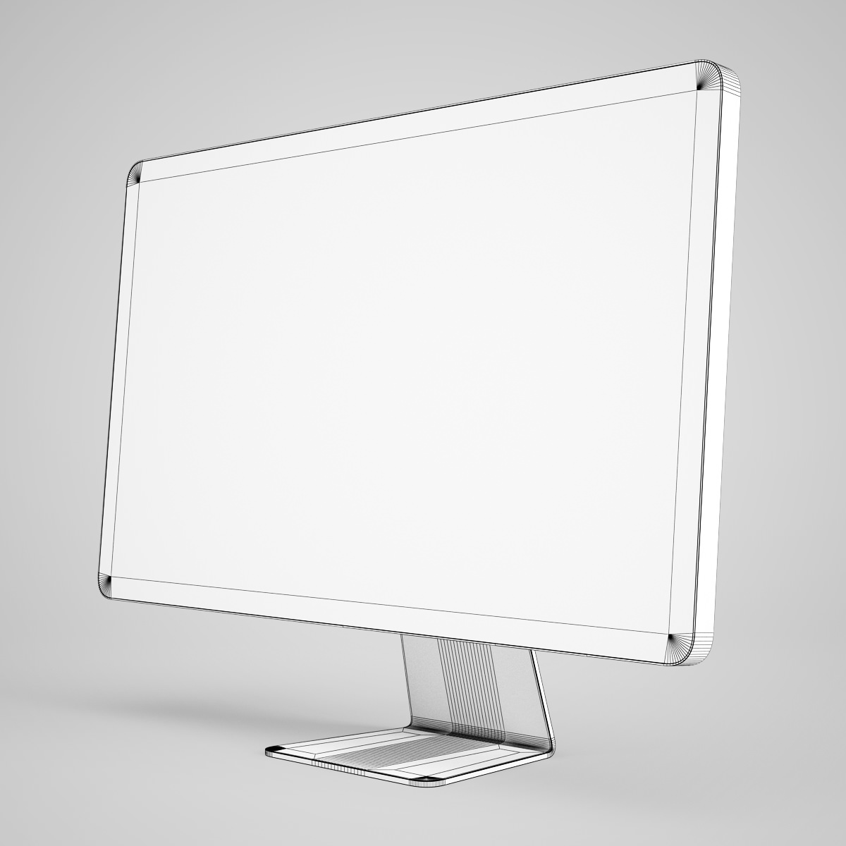 CGAxis LCD Monitor 04 3D model_4