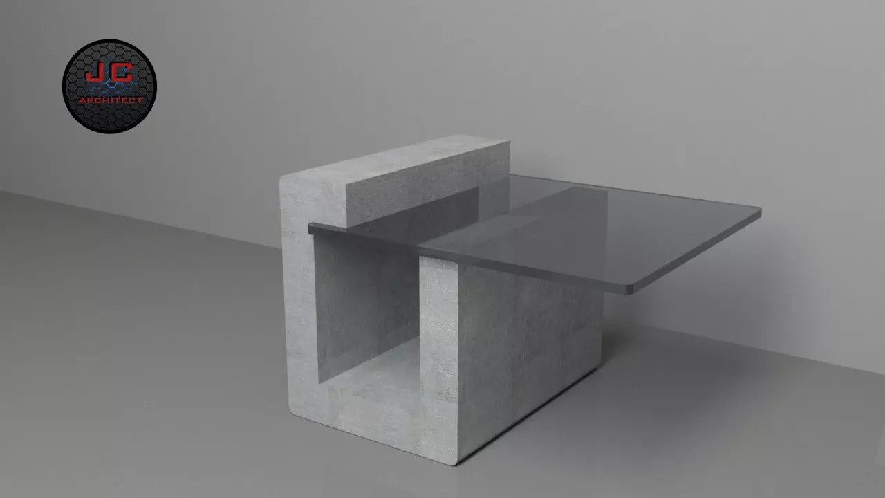 Carson Coffee Table Free 3D model_0