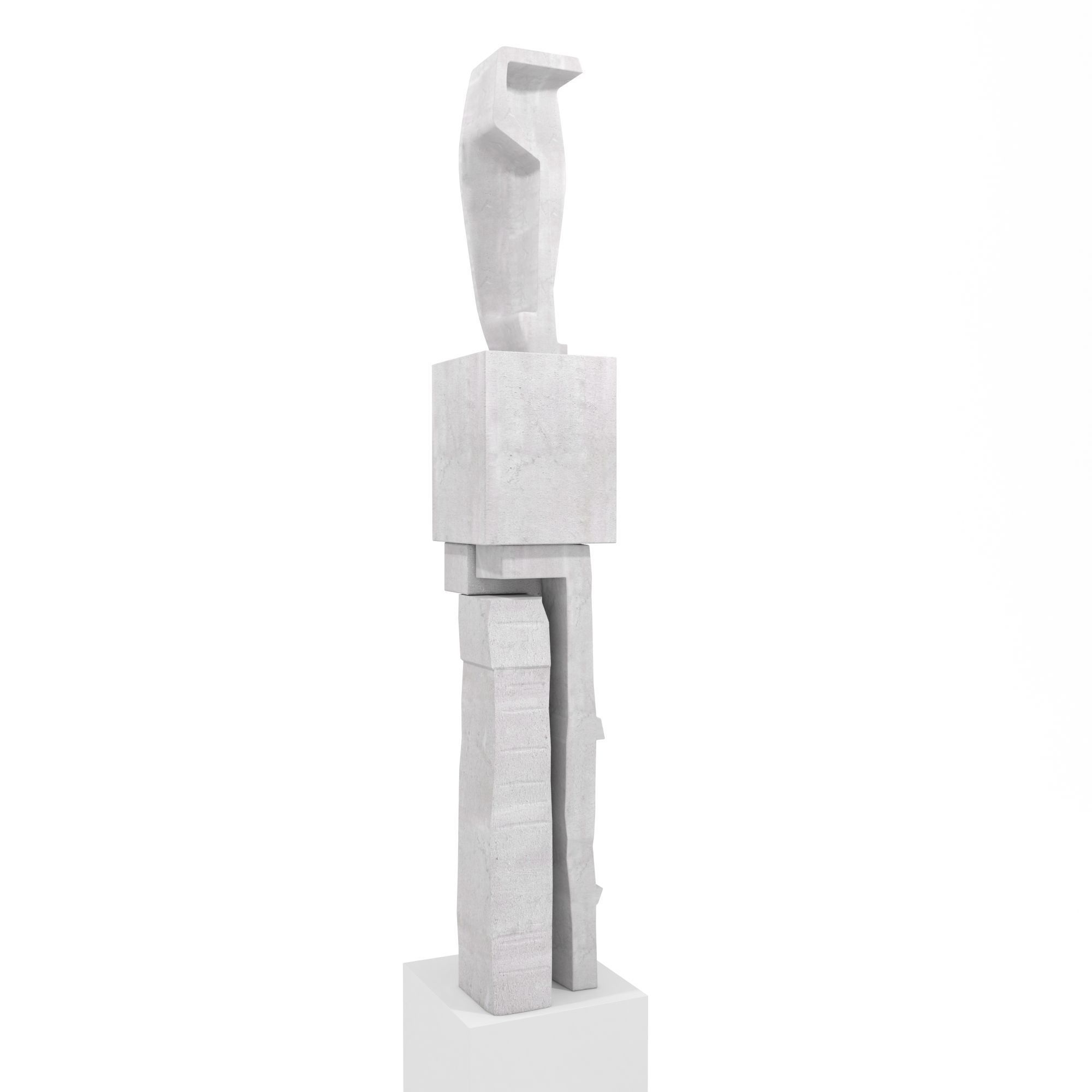 Sculpture Order of Solids 2013 An Te Liu 3D model_2