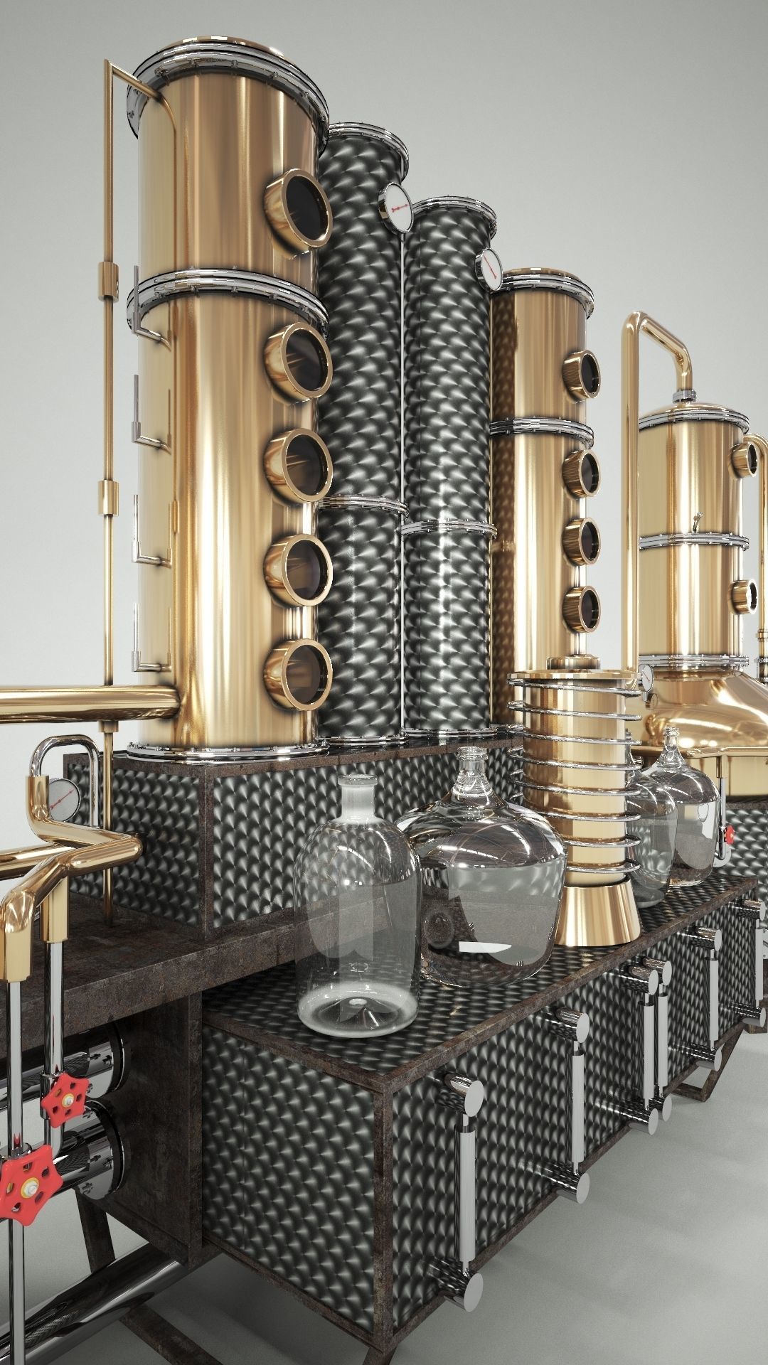 Alcohol mashine 3D model_6