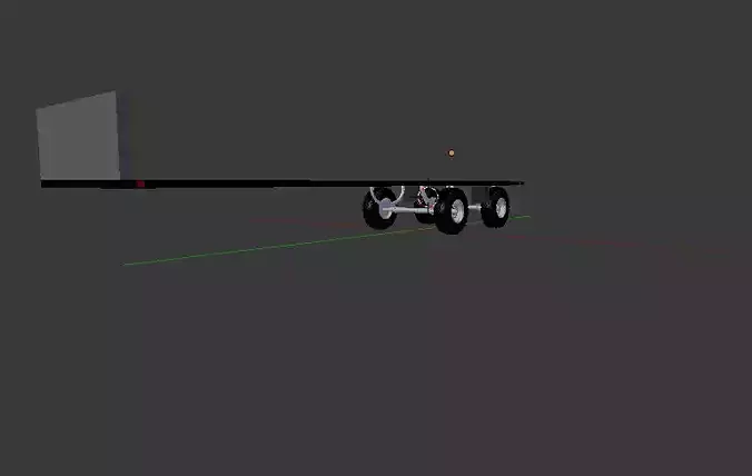 Custom Flatbed Semi Trailer