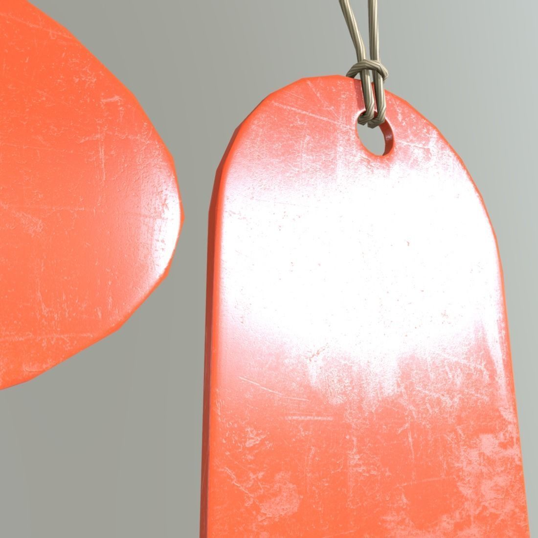 Price Tags 2 Low-poly 3D model_9