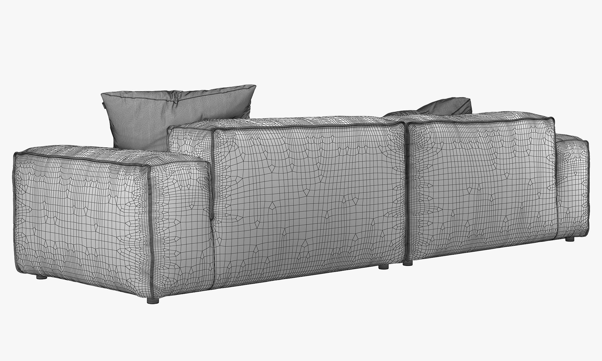 Rolf Benz Freistil 175 modular sofa set 1 3D model_31