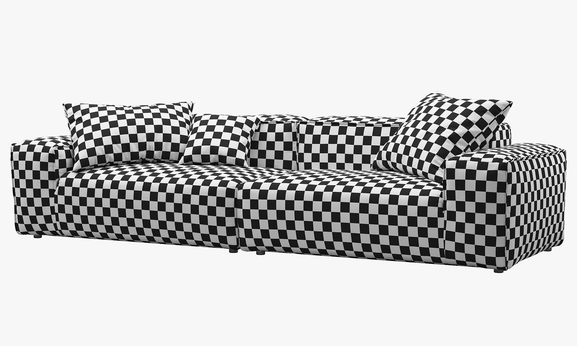 Rolf Benz Freistil 175 modular sofa set 1 3D model_32