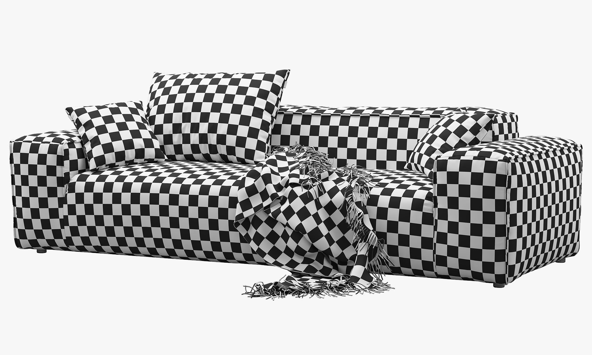 Rolf Benz Freistil 175 modular sofa set 1 3D model_28