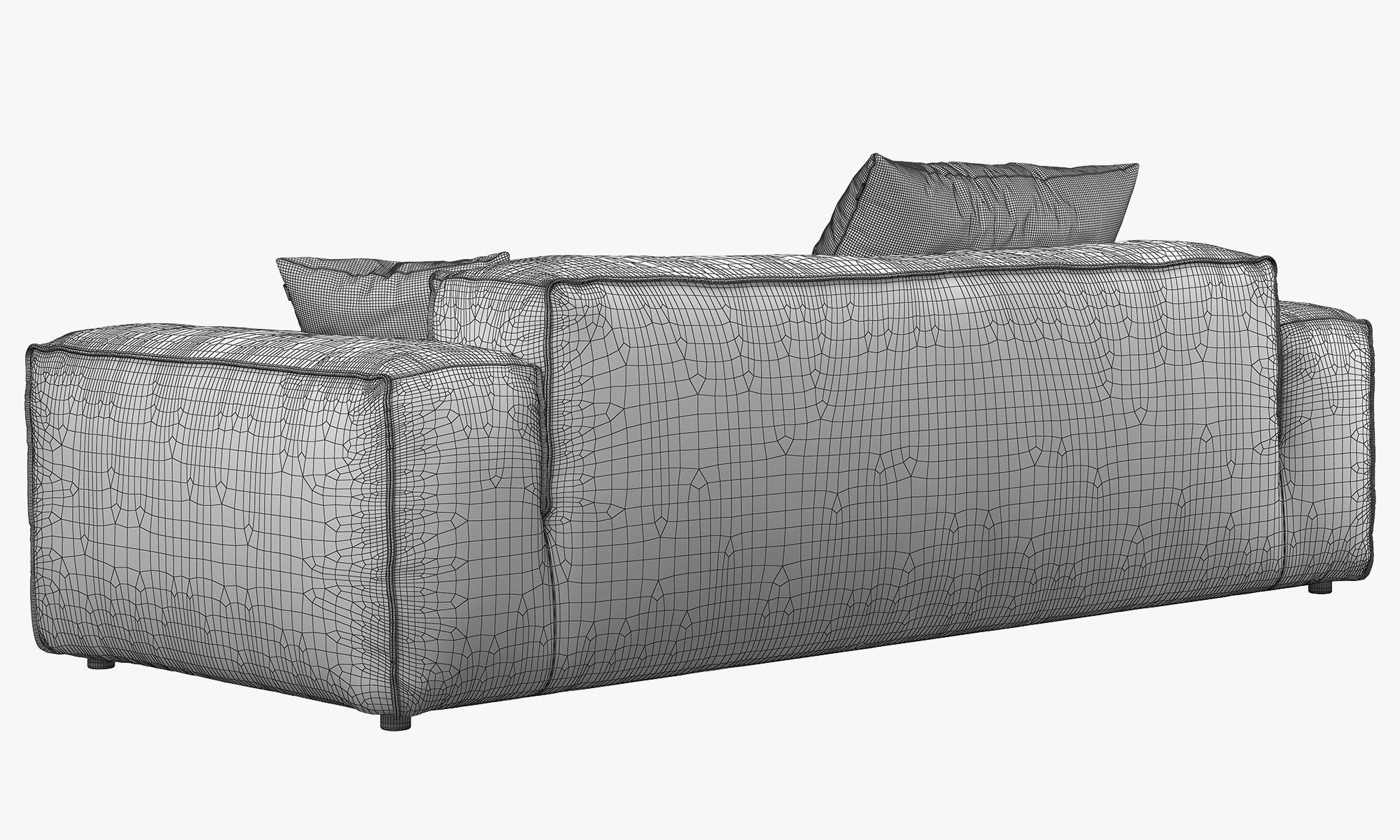 Rolf Benz Freistil 175 modular sofa set 1 3D model_27