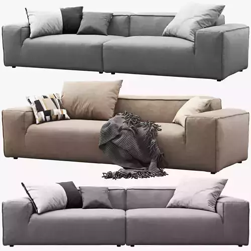 Rolf Benz Freistil 175 modular sofa set 1 3D model