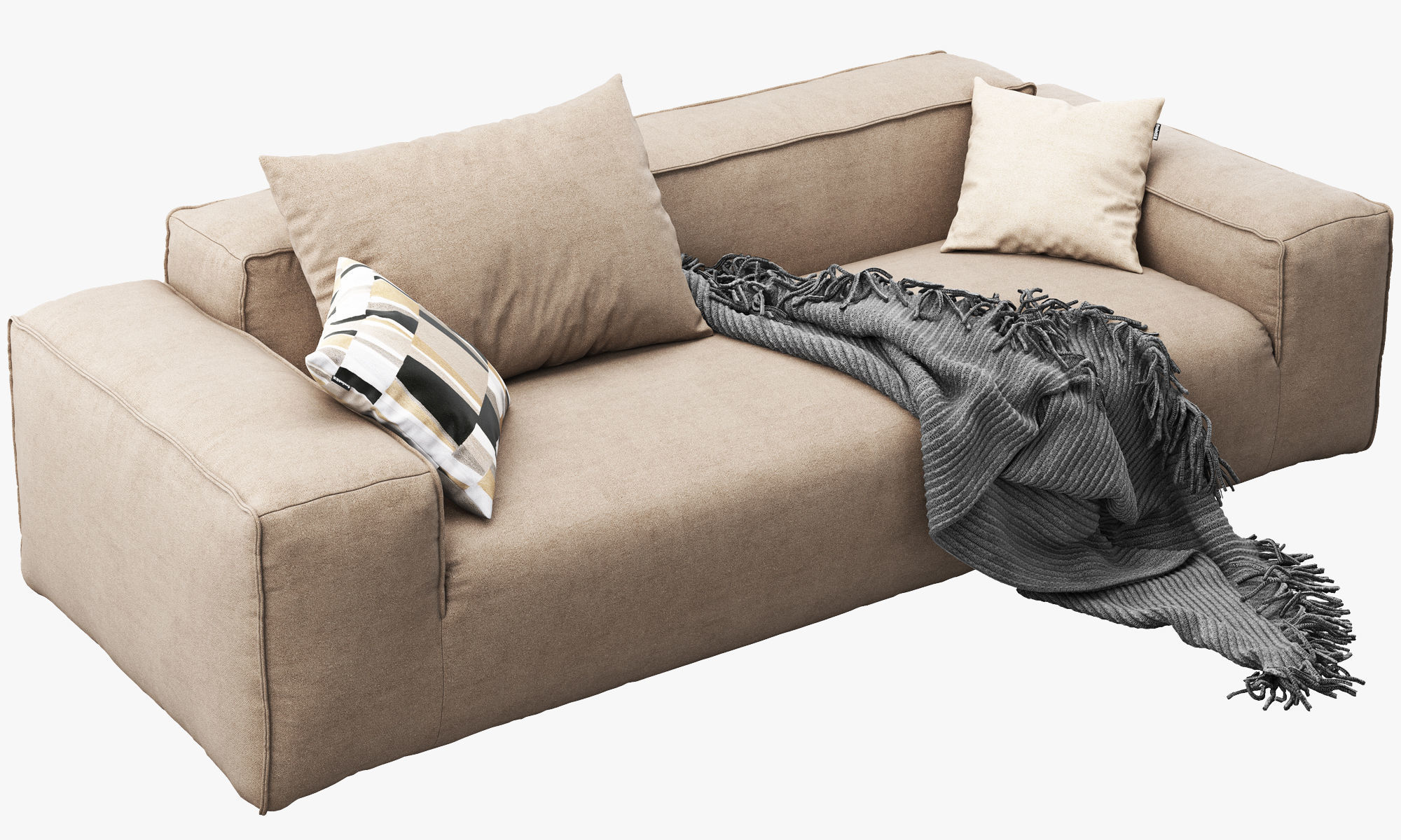 Rolf Benz Freistil 175 modular sofa set 1 3D model_7