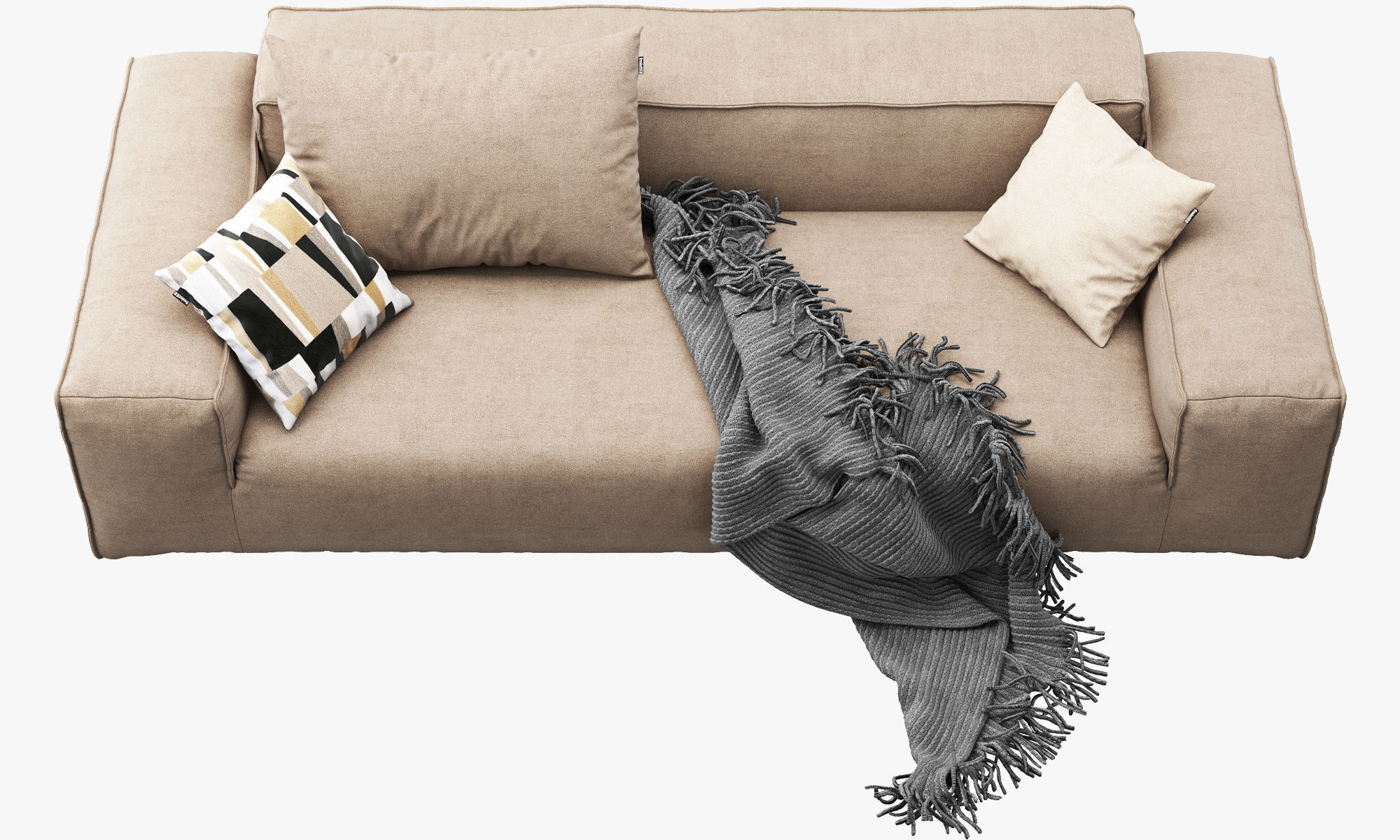 Rolf Benz Freistil 175 modular sofa set 1 3D model_8