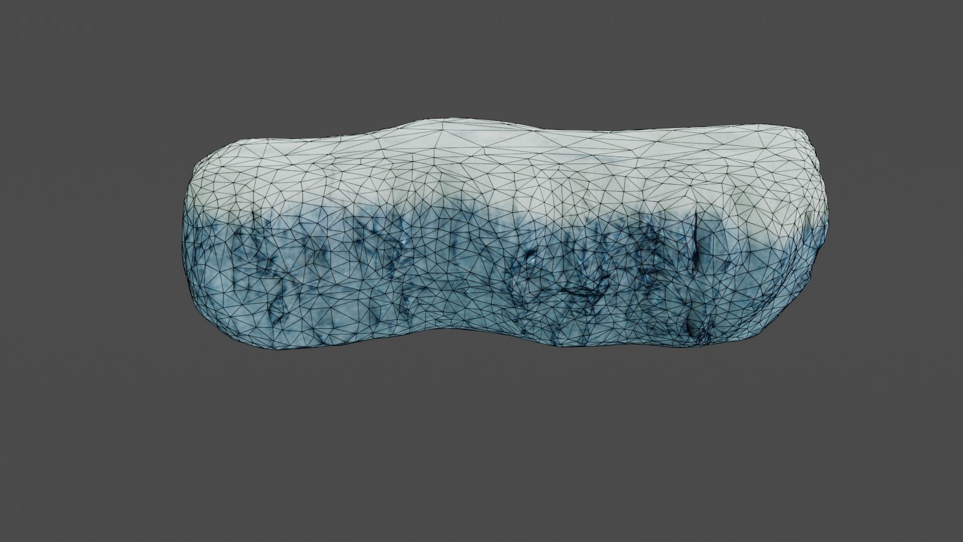 Iceberg ice block Low-poly 3D model_32