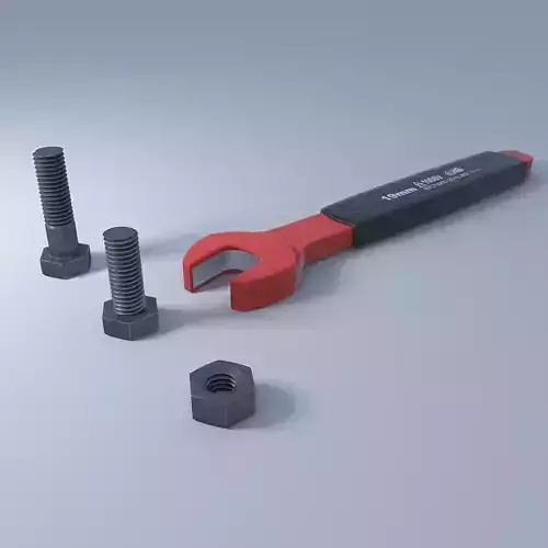 Wrench nut and bolts
