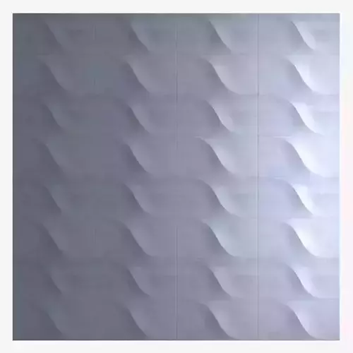 3d wall panel ice by decor design  italo pertichini 3d model 3D model
